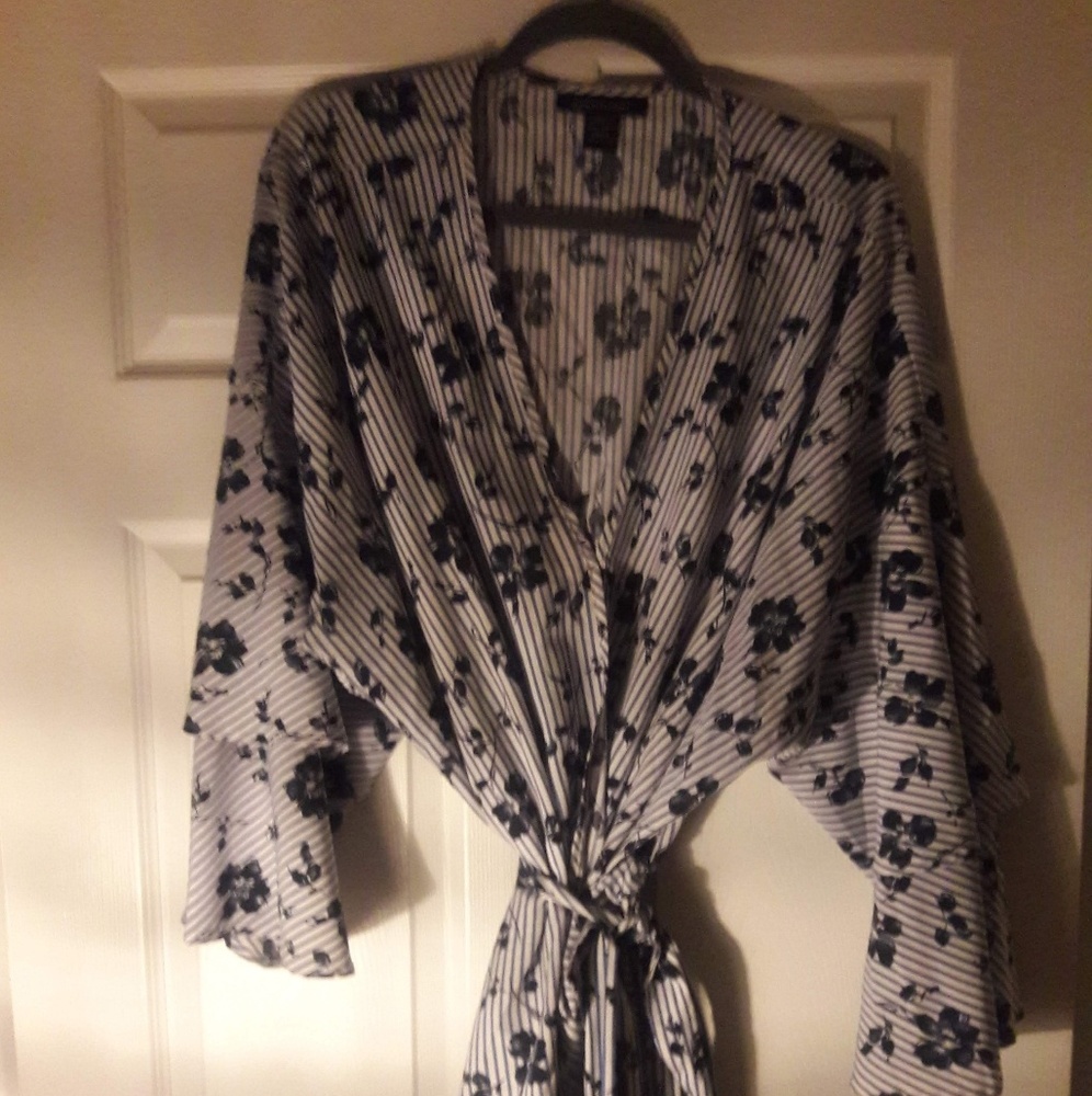 Floral Wrap Top